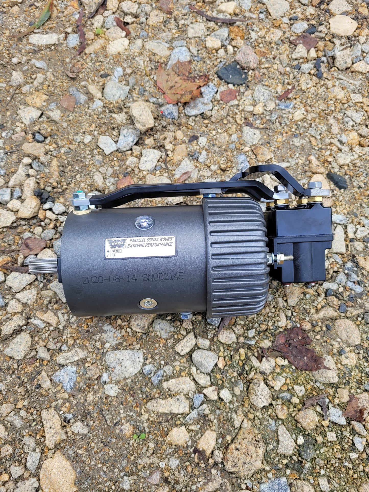 Warn 9.5XP 6HP Motor, Solenoid and Busbar Combo