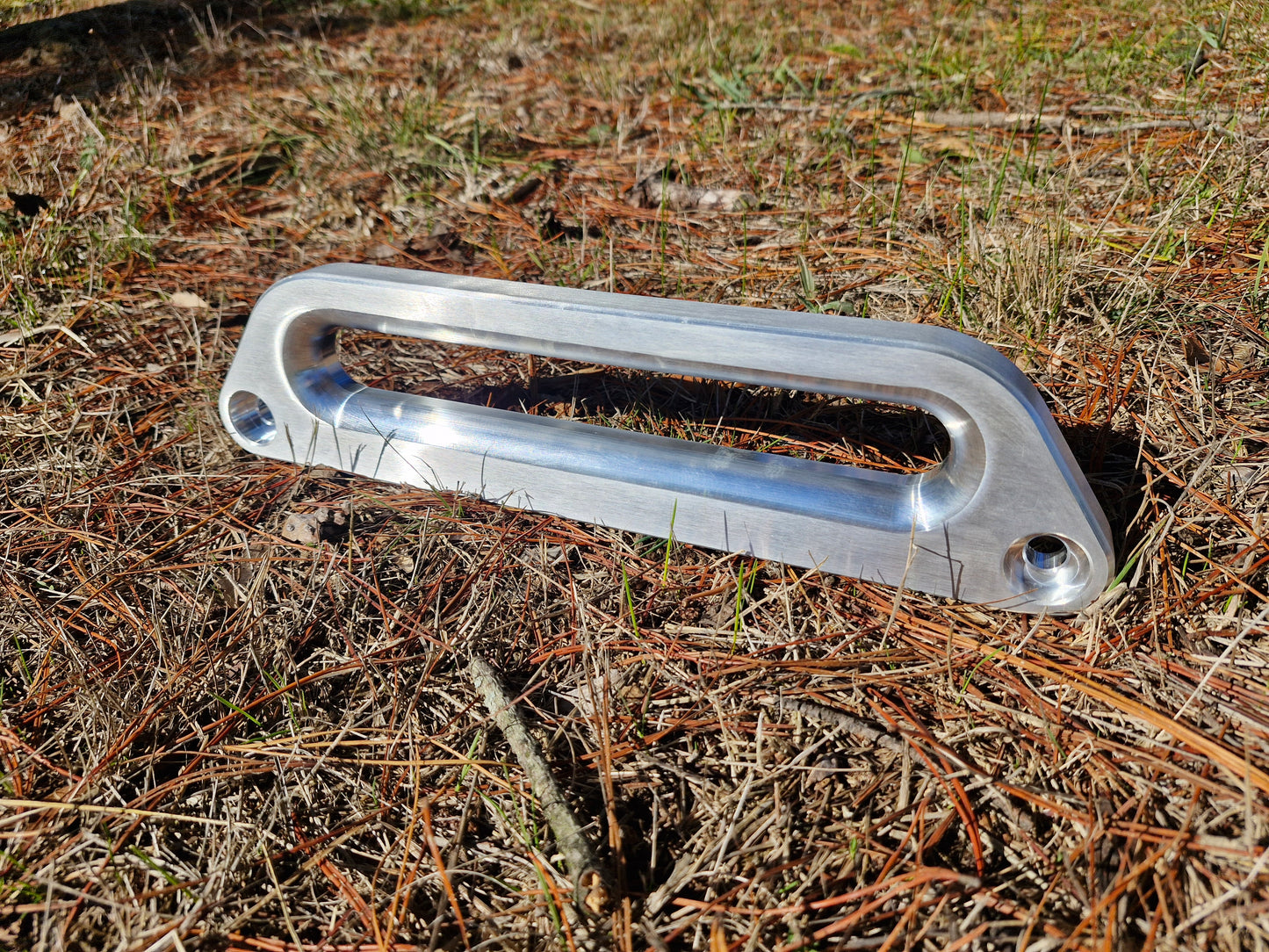 +76mm Extended Billet Alloy Offset Fairlead