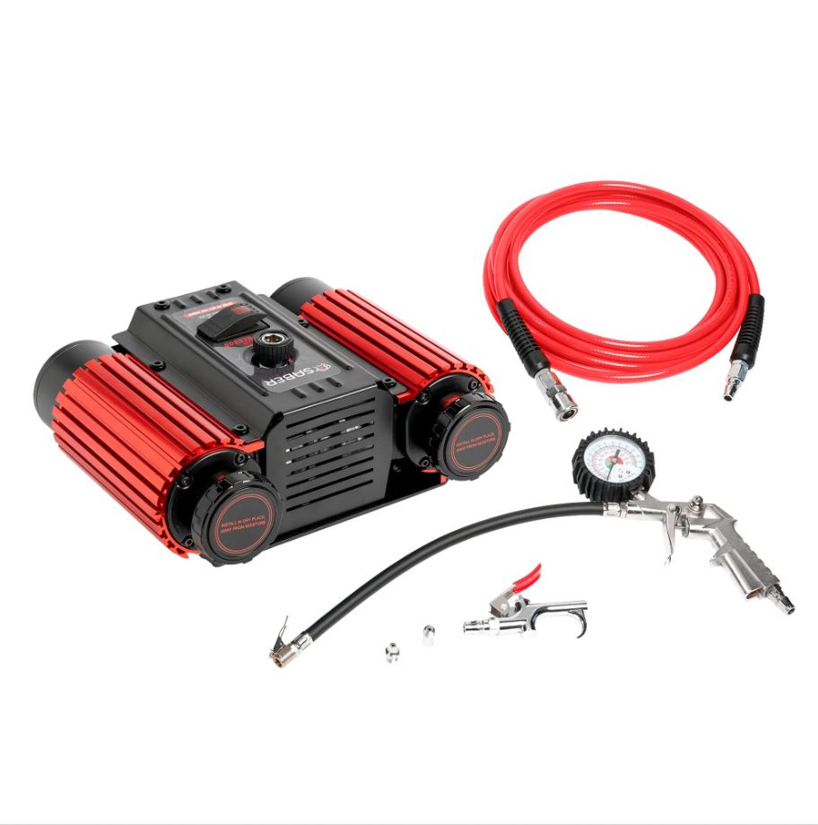 Saber Offroad Twin Air Compressor & Inflation Kit