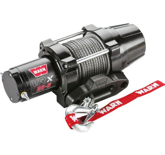 Warn VRX25-S 2500lbs 12v with Synthetic Rope