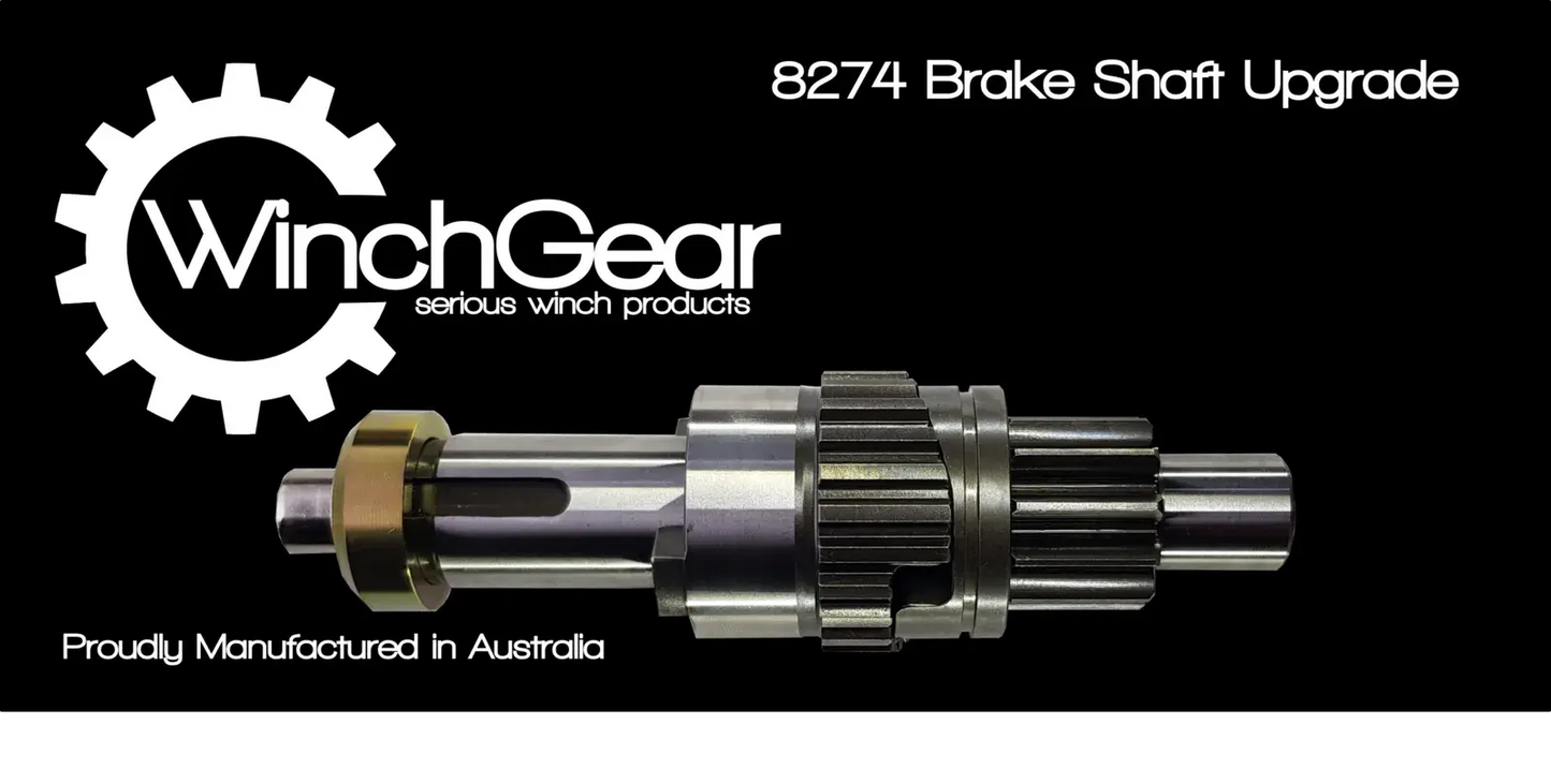 WinchGear HD brakeshaft WITHOUT large cam