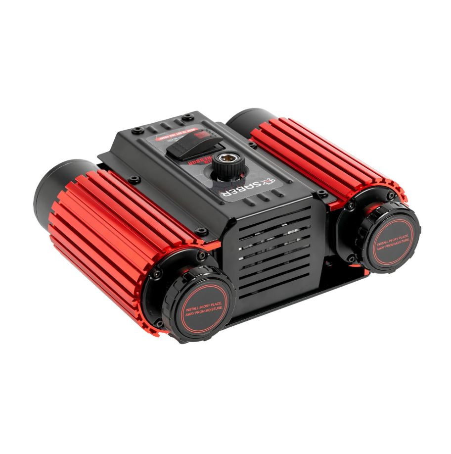 Saber Offroad Twin Air Compressor with Hard Case & Inflation Kit