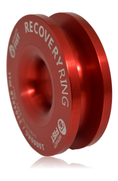 CARBON OFFROAD MONKEY FIST SOLID RECOVERY RING SOFT SHACKLE PULLEY 10000KG