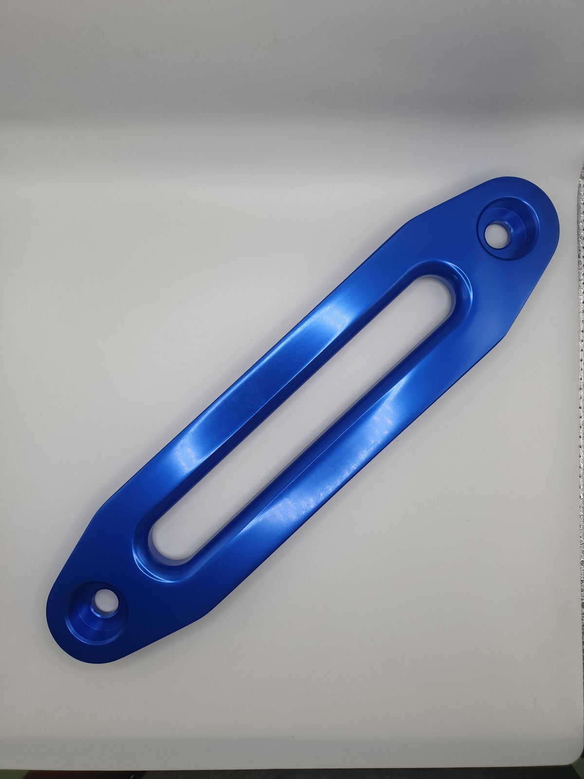 HMG Alloy Hawse Inline Fairlead - BLUE