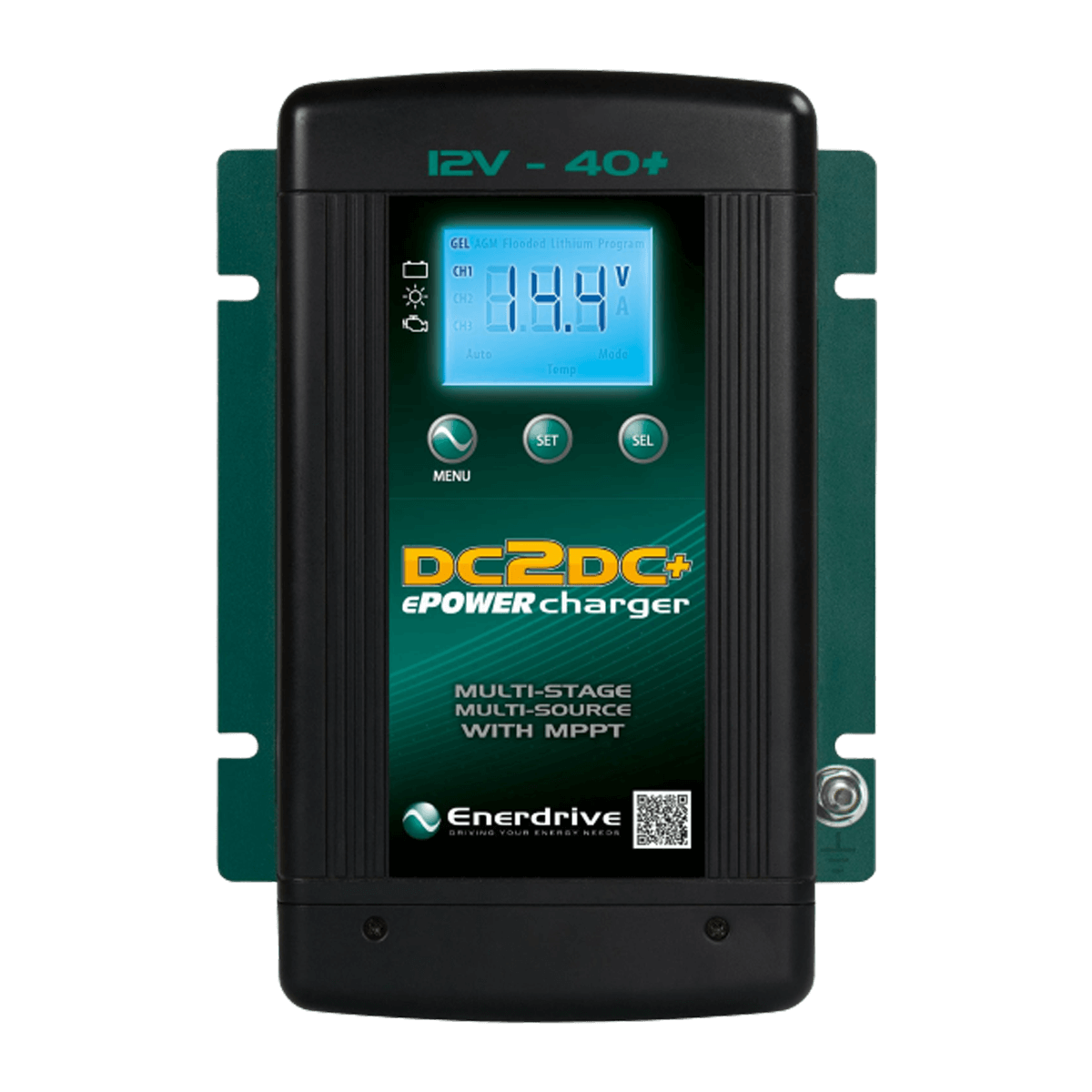 ENERDRIVE DC 2 DC 40+AMP BATTERY CHARGER- MPPT REG