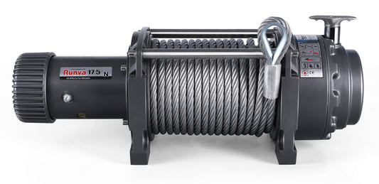 Runva EWN17500 12V with Wire Rope