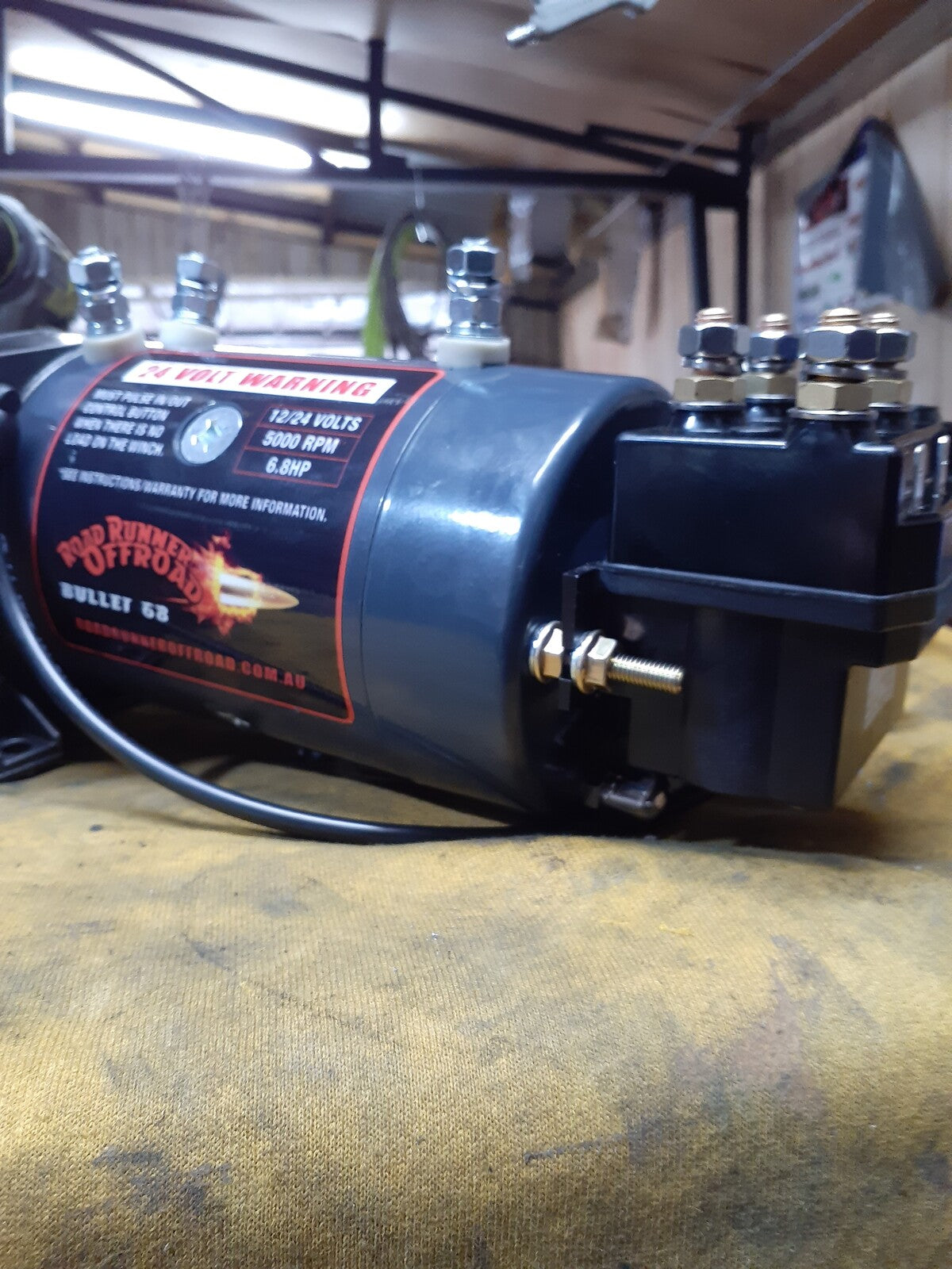 WinchGear Extended Motor Bolts