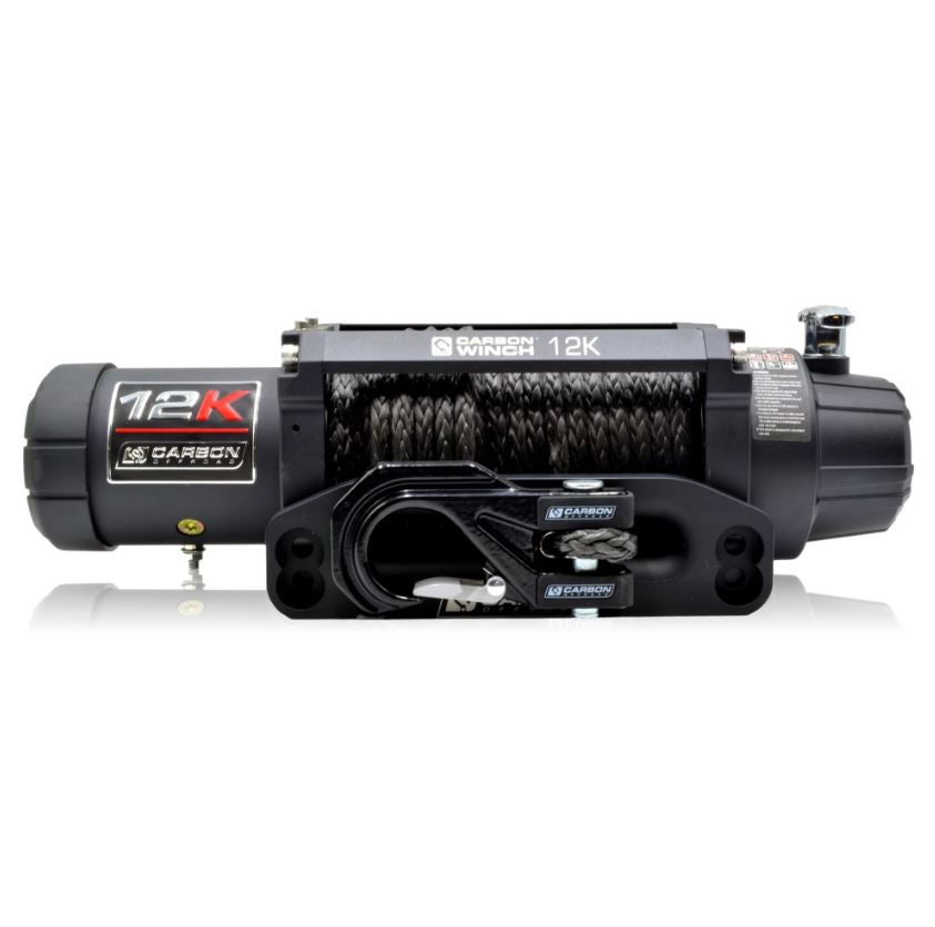 Carbon 12K 12000lb Electric Winch VER. 3