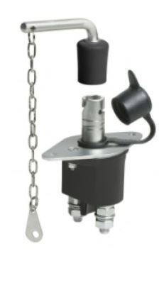 Battery Master Switch 12/24V 500A Single Pole On/Off with Removable Key And Dust Cover