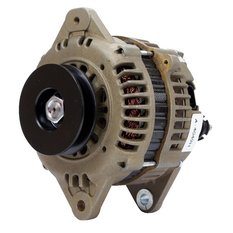 Hitachi Type 12V 130A Suits Nissan Patrol GU TD42 Turbo E-Coated NON VAC PUMP