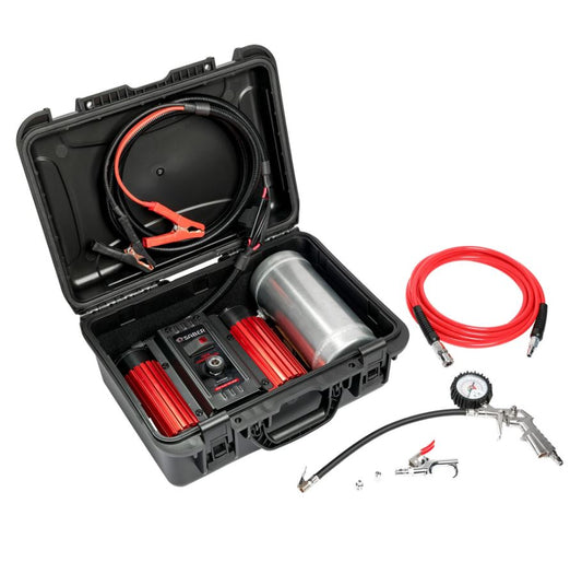 Saber Offroad Twin Air Compressor with Hard Case & Inflation Kit