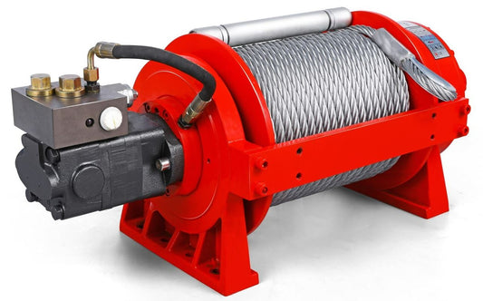 RUNVA HWP20000YP HYDRAULIC WINCH WITH STEEL CABLE