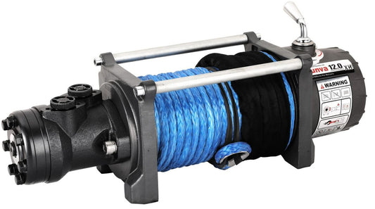 RUNVA HWX12000 HYDRAULIC WINCH WITH SYNTHETIC ROPE