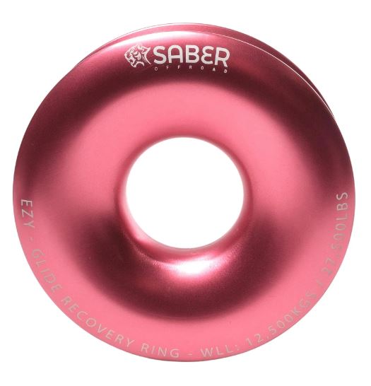 EZY-GLIDE RECOVERY RING – PINK ANODISED