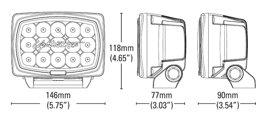 Lightforce Striker Professional Edition LED Driving Light