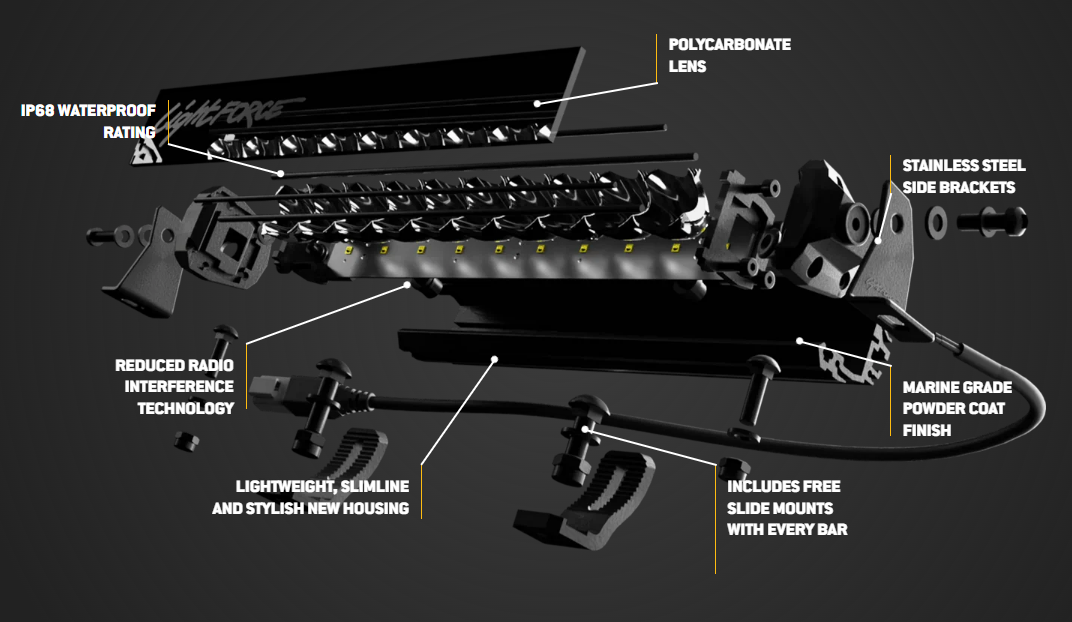 Lightforce Viper 30 Inch Single Row LED Light Bar