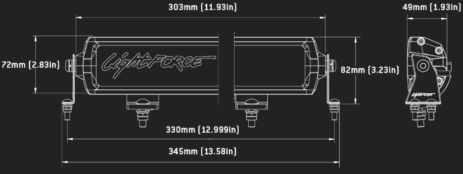 Lightforce Viper 10 Inch Dual Row LED Light Bar