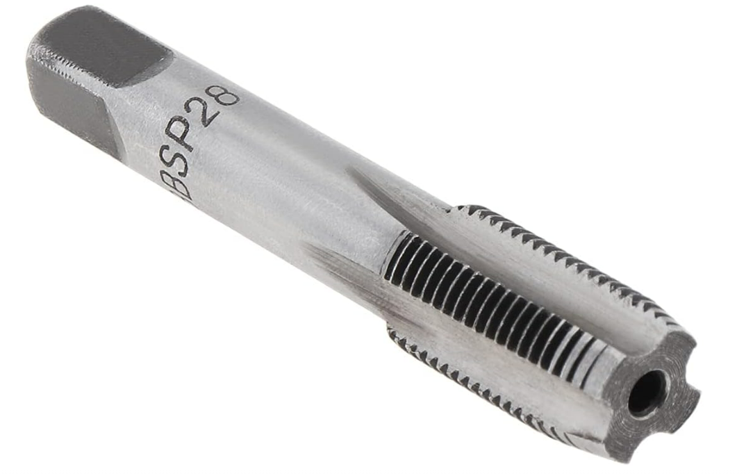 1/8" BSP Thread-Cutting Tap – High-Speed Steel (HSS)