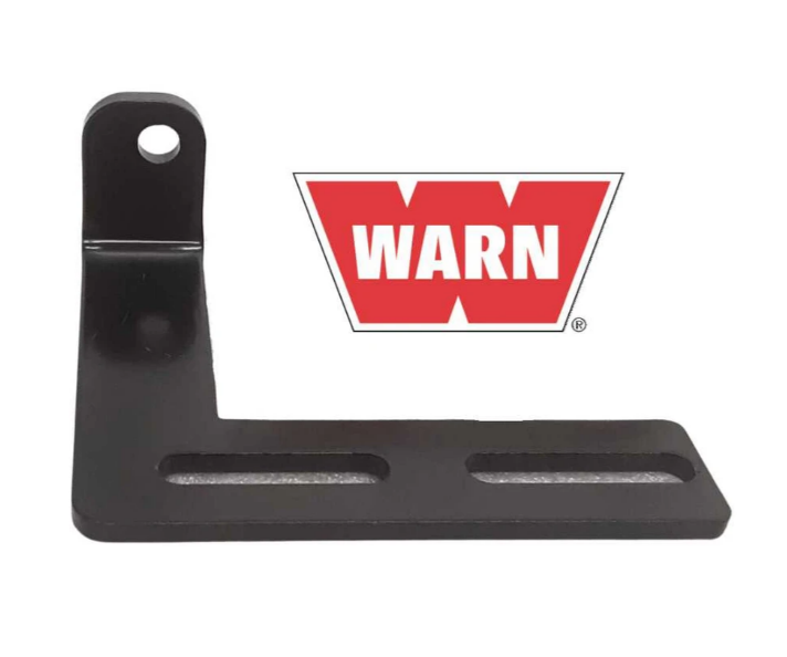WARN Winch Solenoid Bracket for Front Receiver, Black | 26368