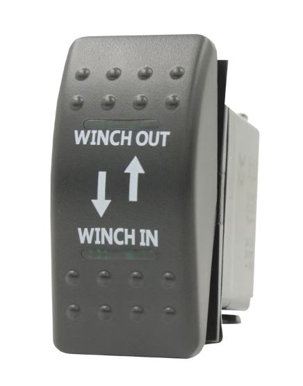 In Out Select Switch Winch In-Out Rocker Switch - Green – The Highmount Guy