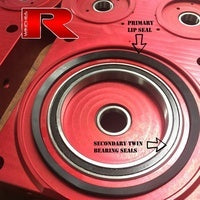 Red Winches Hornet 2 +76mm, 12v, 4500kg (10,000lbs) STD Gearing