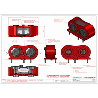 Red Winches Storm 8274 Top Hat 65% Ratio