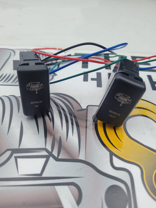 Winch In-Out push switches for 79-76 Series Landcruiser