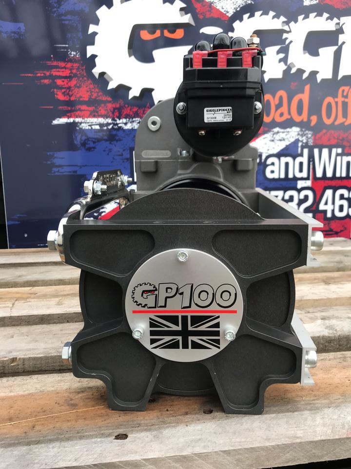 Close-up of a high-performance winch part available for off-road vehicles.