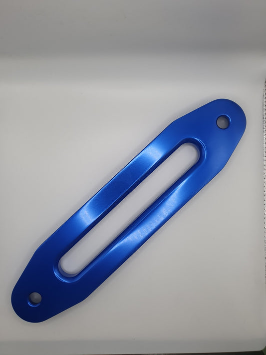 HMG Alloy Hawse Inline Fairlead - BLUE