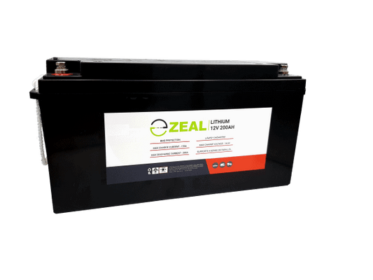 Zeal Lithium 12V 200Ah LiFePO4