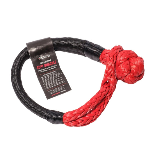 SABER OFFROAD 20,000KG FULLY BOUND HEAVY DUTY SOFT SHACKLE