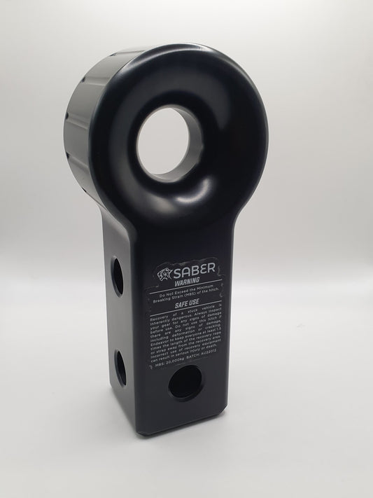 Saber Offroad 7075 Alloy Recovery Hitch - BLACK