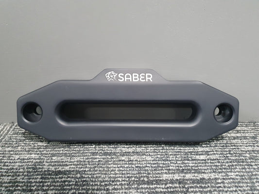 SABER OFFROAD 6061 ALLOY HAWSE FAIRLEAD - CERAKOTE BLACK