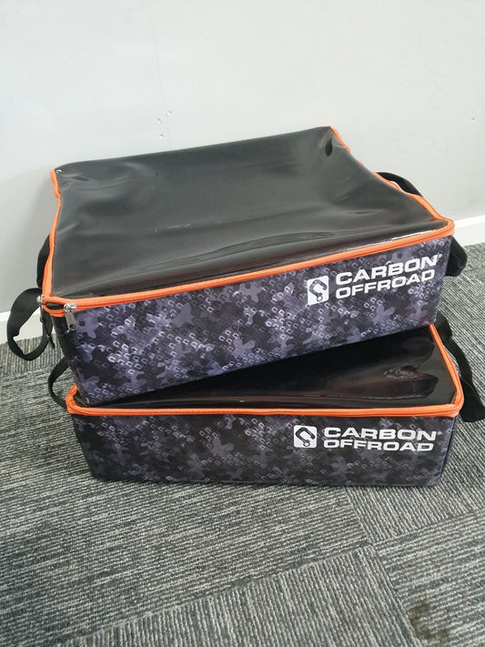 2 x Carbon Gear Cube Storage and Recovery Bag Combo - Compact size