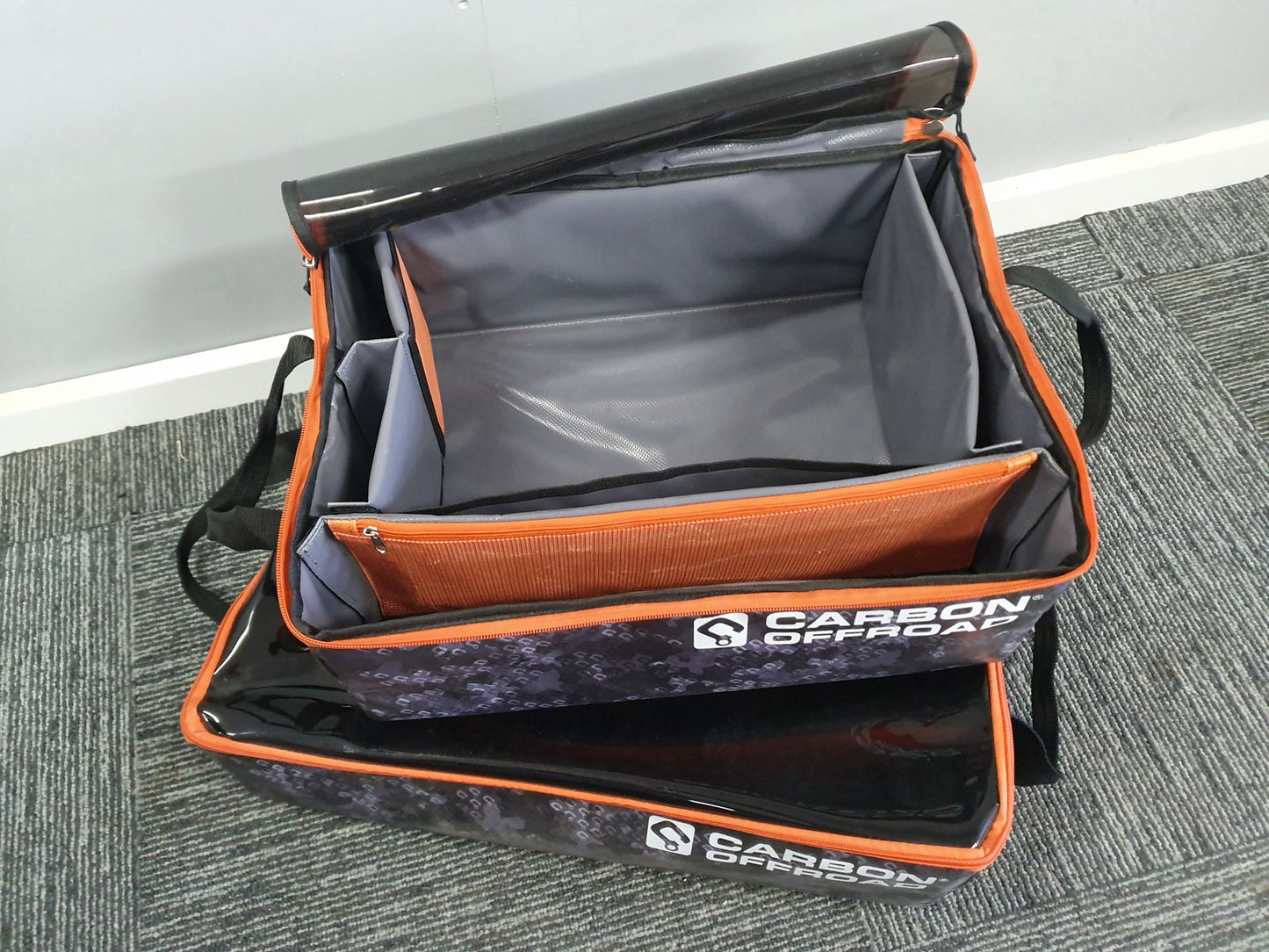 2 x Carbon Gear Cube Storage and Recovery Bag Combo - Compact and large size