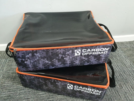 2 x Carbon Gear Cube Storage and Recovery Bag Combo - Large size