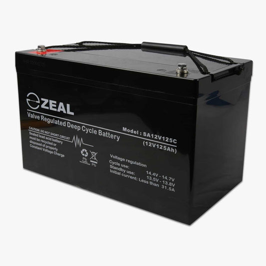 Zeal AGM 125AH 12V